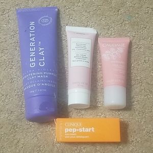 Moisturizing cream, eye cream, and brightening mas